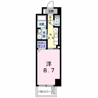 プルミエールレーブ 401【管理NO：1-022309101-04010】 ★家具家電は申し込み後に搬入します★ ★2026年11月中旬入居可能★の外観画像