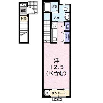 エスエス　メゾン　Ａ棟 206【管理NO：1-019594901-02050】 ★家具家電は申し込み後に搬入します★ ★2026年11月中旬入居可能★の外観画像