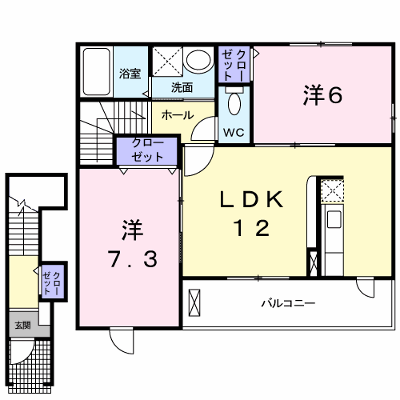 エトワールバレーⅡ 205【管理NO：1-014409102-02040】 ★家具家電は申し込み後に搬入します★の外観画像
