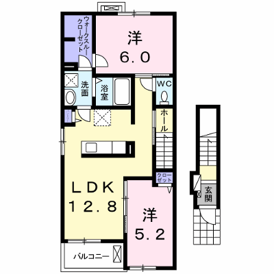 ブリーズ　ガーデン 201【管理NO：1-022634501-02010】 ★家具家電は申し込み後に搬入します★ ★2026年11月中旬入居可能★の外観画像