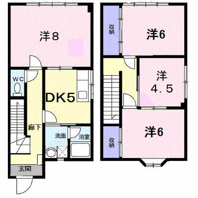 山田戸建住宅Ｃ 101【管理NO：1-002259403-01010】 ★家具家電は申し込み後に搬入します★ ★2026年11月中旬入居可能★の外観画像
