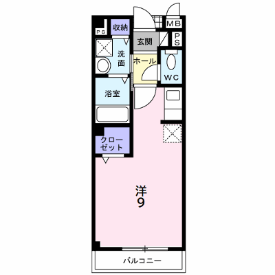 パークビサイド 210【管理NO：1-013210501-02080】 ★家具家電は申し込み後に搬入します★ ★2026年11月中旬入居可能★の外観画像