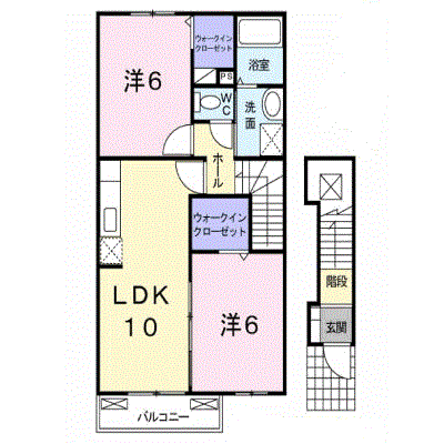 アヴニール　Ⅰ 203【管理NO：1-014692401-02030】 ★家具家電は申し込み後に搬入します★ ★2026年11月上旬入居可能★の外観画像