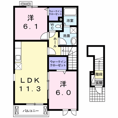 ネオ　キャッスルⅡ 201【管理NO：1-017499601-02010】 ★家具家電は申し込み後に搬入します★ ★2026年11月中旬入居可能★の外観画像