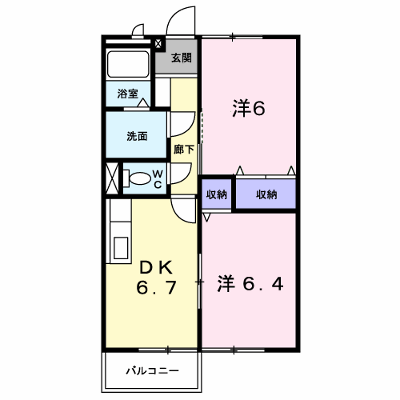 ＤＥＡＲ　Ｂ 201【管理NO：1-007732201-02010】 ★家具家電は申し込み後に搬入します★ ★2026年11月中旬入居可能★の外観画像