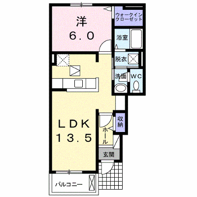 バンビーノ　Ｆ 102【管理NO：1-021867601-01020】 ★家具家電は申し込み後に搬入します★ ★2026年11月中旬入居可能★の外観画像