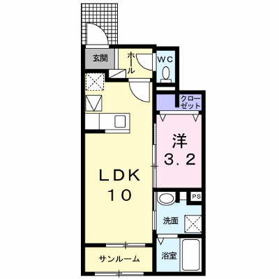 グランツ 102【管理NO：1-021722401-01020】 ★家具家電は申し込み後に搬入します★ ★2026年12月上旬入居可能★の外観画像