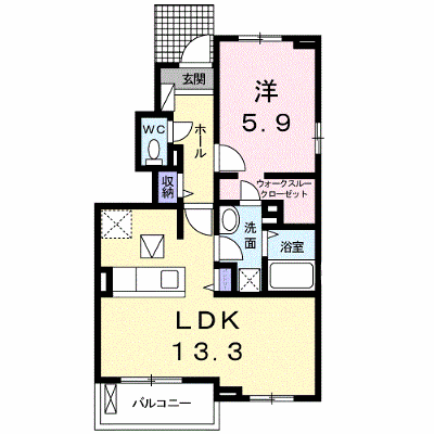 クーラヴェルデＢ 101【管理NO：1-024464702-01010】 ★家具家電は申し込み後に搬入します★ ★2026年11月中旬入居可能★の外観画像