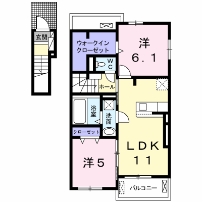 サニー・ブリーズ金屋Ｃ 201【管理NO：1-025436703-02010】 ★家具家電は申し込み後に搬入します★ ★2026年10月中旬入居可能★の外観画像