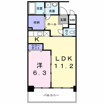 フォレスト陣原 705【管理NO：1-014282801-07050】 ★家具家電は申し込み後に搬入します★ ★2026年11月中旬入居可能★の外観画像