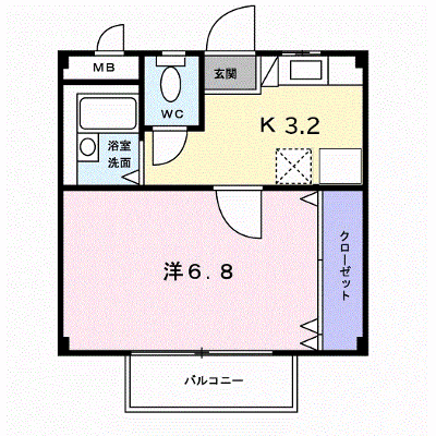 ウイングポ－ト 204【管理NO：1-007884001-02040】 ★家具家電は申し込み後に搬入します★ ★2026年11月上旬入居可能★の外観画像