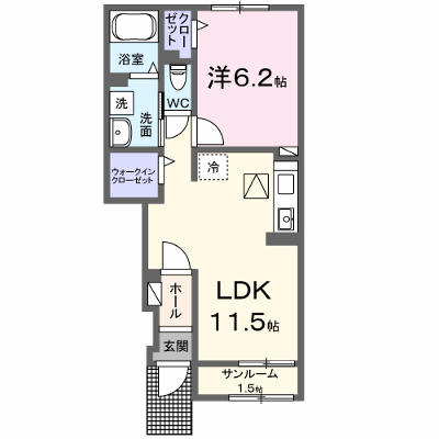 レジデンスｎｏａ 103【管理NO：1-027256701-01030】 ★家具家電は申し込み後に搬入します★の外観画像