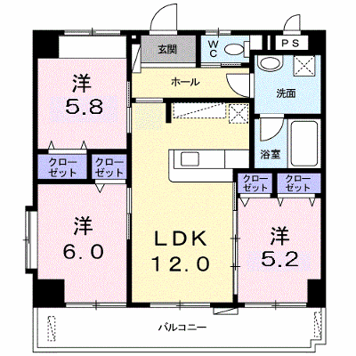 ハピネスＹ 202【管理NO：1-020431101-02020】 ★家具家電は申し込み後に搬入します★の外観画像