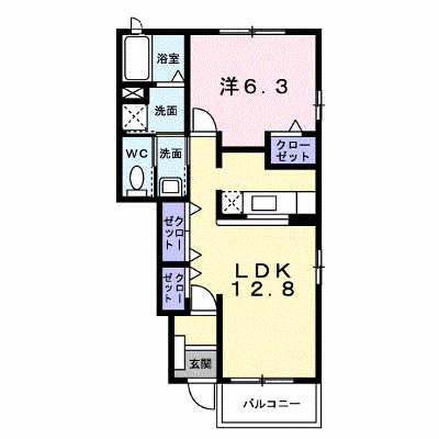 ラルジュ　ガーデン　Ⅱ 104【管理NO：1-015100702-01040】 ★家具家電は申し込み後に搬入します★ ★2026年11月中旬入居可能★の外観画像