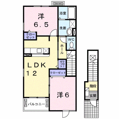 ベイサイドテラスⅡ 201【管理NO：1-013803702-02010】 ★家具家電は申し込み後に搬入します★ ★2026年11月上旬入居可能★の外観画像