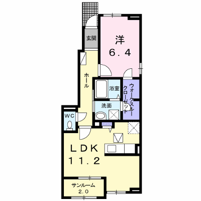 コンフォルト 101【管理NO：1-022657801-01010】 ★家具家電は申し込み後に搬入します★ ★2026年11月中旬入居可能★の外観画像
