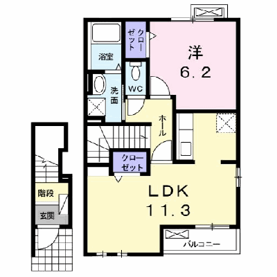 プレインヒル 202【管理NO：1-020609901-02020】 ★家具家電は申し込み後に搬入します★ ★2026年11月上旬入居可能★の外観画像