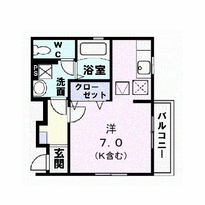フリーデ・エム 103【管理NO：1-015496801-01030】 ★家具家電は申し込み後に搬入します★の外観画像