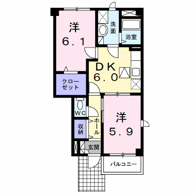 マウントシティＢ 102【管理NO：1-010514002-01020】 ★家具家電は申し込み後に搬入します★ ★2026年11月中旬入居可能★の外観画像