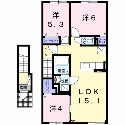 ｃｉｅｌｏ　Ⅱ 203【管理NO：1-024925001-02030】 ★家具家電は申し込み後に搬入します★ ★2026年12月上旬入居可能★の外観画像