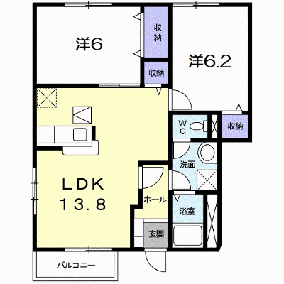 パルガーデン　４ 101【管理NO：1-012517401-01010】 ★家具家電は申し込み後に搬入します★ ★2026年11月中旬入居可能★の外観画像