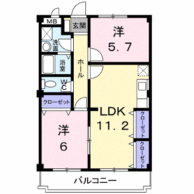 ロイヤル泉 301【管理NO：1-002091801-03010】 ★家具家電は申し込み後に搬入します★ ★2026年11月中旬入居可能★の外観画像