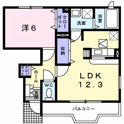 セピアコートＳ　Ａ 102【管理NO：1-013533801-01020】 ★家具家電は申し込み後に搬入します★ ★2026年11月上旬入居可能★の外観画像