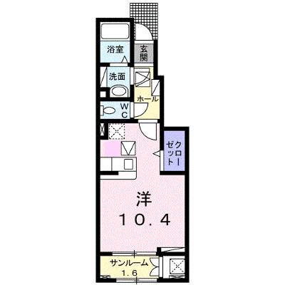 コンフォート　チェリッシュ 105【管理NO：1-025717501-01040】 ★家具家電は申し込み後に搬入します★ ★2026年10月下旬入居可能★の外観画像