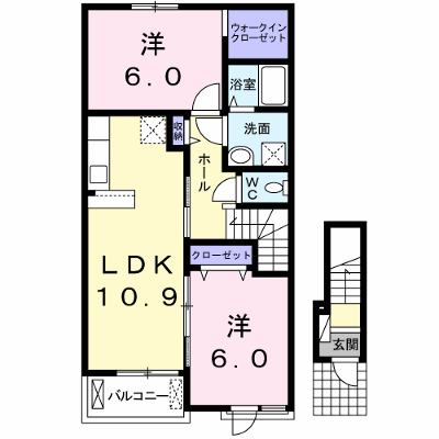 ヴェルレーヌ・レジデンスＡ 202【管理NO：1-019537101-02020】 ★家具家電は申し込み後に搬入します★ ★2026年11月中旬入居可能★の外観画像