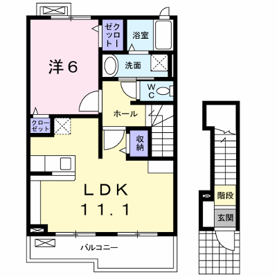 ノーブルヒルズ 202【管理NO：1-017729801-02020】 ★家具家電は申し込み後に搬入します★ ★2026年11月上旬入居可能★の外観画像