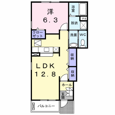 プルメリアＣ 101【管理NO：1-014210501-01010】 ★家具家電は申し込み後に搬入します★ ★2026年11月中旬入居可能★の外観画像