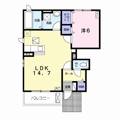 グランパレス　カシマ　Ⅰ 101【管理NO：1-025834301-01010】 ★家具家電は申し込み後に搬入します★ ★2026年11月中旬入居可能★の外観画像