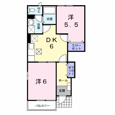 ル・シエルⅠ 101【管理NO：1-011855601-01010】 ★家具家電は申し込み後に搬入します★ ★2026年11月中旬入居可能★の外観画像