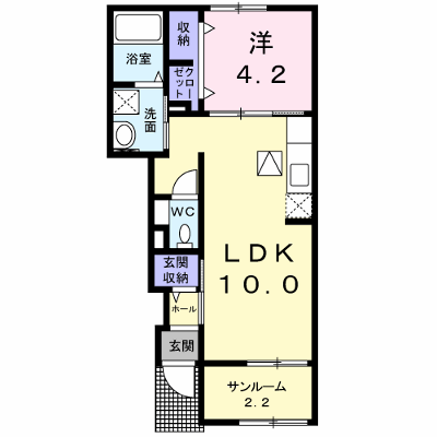グランコートⅢ 103【管理NO：1-023870101-01030】 ★家具家電は申し込み後に搬入します★ ★2026年11月下旬入居可能★の外観画像