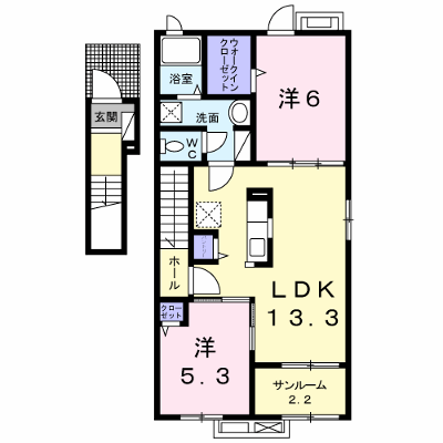 ディープ　リヴィール 201【管理NO：1-022948901-02010】 ★家具家電は申し込み後に搬入します★ ★2026年11月中旬入居可能★の外観画像