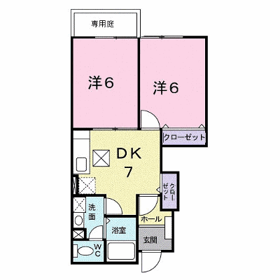 メゾン・Ｙ・Ｓ・Ｋ 102【管理NO：1-010065601-01020】 ★家具家電は申し込み後に搬入します★ ★2026年12月上旬入居可能★の外観画像
