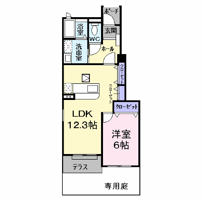 ルミエール 104【管理NO：1-013141901-01040】 ★家具家電は申し込み後に搬入します★ ★2026年11月下旬入居可能★の外観画像