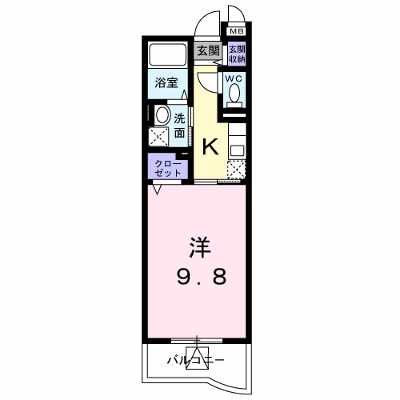 エテルノＣ 206【管理NO：1-012691703-02060】 ★家具家電は申し込み後に搬入します★ ★2026年12月下旬入居可能★の外観画像