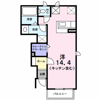 ベニール天神Ａ 103【管理NO：1-011626701-01030】 ★家具家電は申し込み後に搬入します★ ★2026年11月中旬入居可能★の外観画像