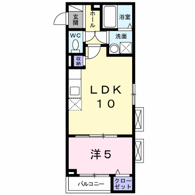 サンテラス 206【管理NO：1-017570401-02060】 ★家具家電は申し込み後に搬入します★ ★2026年10月中旬入居可能★の外観画像