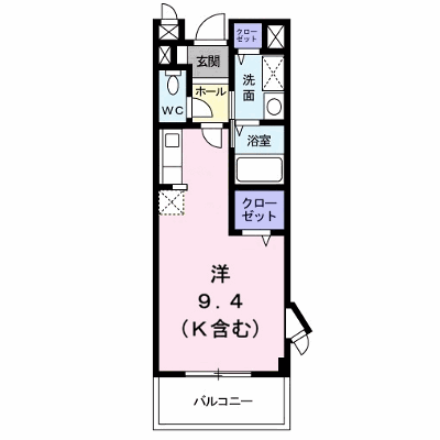 オレンジコート 201【管理NO：1-011412401-02010】 ★家具家電は申し込み後に搬入します★ ★2026年11月中旬入居可能★の外観画像