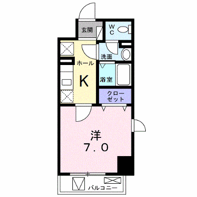 ＡＦＣレジデンス・Ⅶ 303【管理NO：1-025572501-03030】 ★家具家電は申し込み後に搬入します★ ★2026年11月下旬入居可能★の外観画像