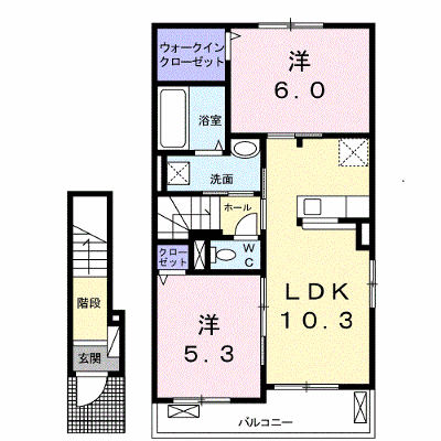 ピース　ハウス 203【管理NO：1-024554201-02030】 ★家具家電は申し込み後に搬入します★ ★2026年11月下旬入居可能★の外観画像