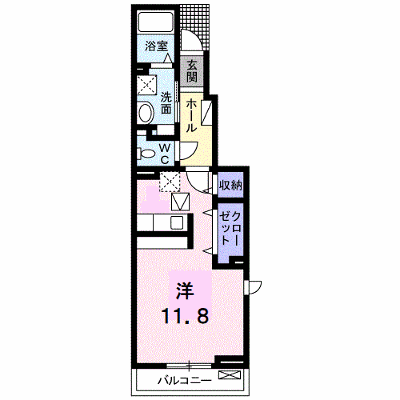 グランドソレーユ 101【管理NO：1-023442601-01010】 ★家具家電は申し込み後に搬入します★ ★2026年10月下旬入居可能★の外観画像