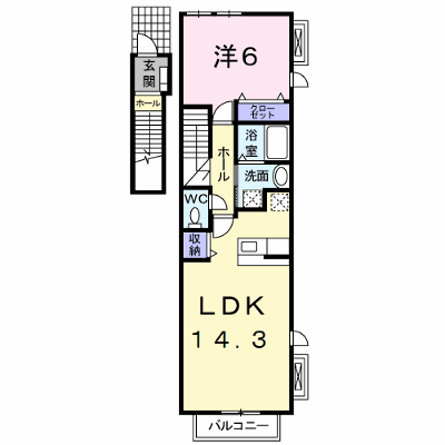 セレーノ；デーアＢ 201【管理NO：1-015010102-02010】 ★家具家電は申し込み後に搬入します★ ★2026年11月中旬入居可能★の外観画像