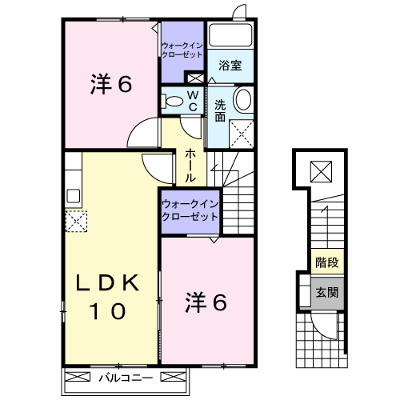 ジュネスＹＭ　Ｂ 201【管理NO：1-014581002-02010】 ★家具家電は申し込み後に搬入します★ ★2026年11月下旬入居可能★の外観画像