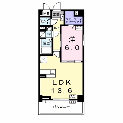 アリビオⅠ 401【管理NO：1-026970501-04010】 ★家具家電は申し込み後に搬入します★ ★2026年11月中旬入居可能★の外観画像