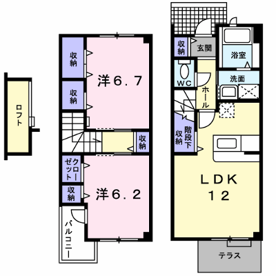 エコール・ジングウＡ 103【管理NO：1-011821101-01030】 ★家具家電は申し込み後に搬入します★ ★2026年10月下旬入居可能★の外観画像