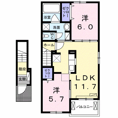 ジュピター築捨Ａ 203【管理NO：1-021196701-02030】 ★家具家電は申し込み後に搬入します★ ★2026年11月中旬入居可能★の外観画像