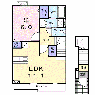 サンリット青柳Ｂ 202【管理NO：1-015054002-02020】 ★家具家電は申し込み後に搬入します★ ★2026年11月中旬入居可能★の外観画像
